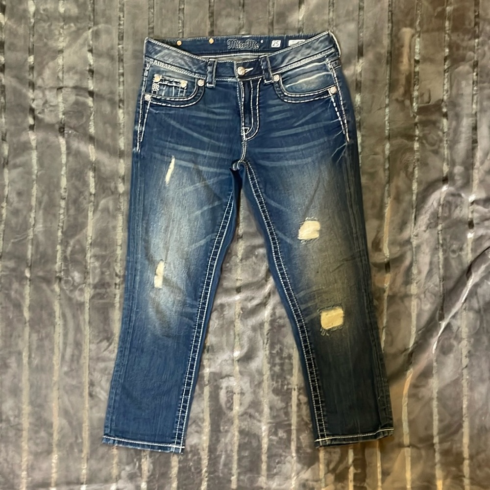 Miss Me Boyfriend Capris Woman size 25